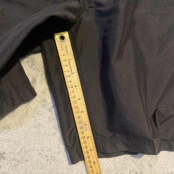 Prana Shorts Mens Sz L Black Mojo Stretch Pull On Pockets‎ Athleisure Gorpcore - Picture 7 of 9